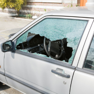 handle broken car window
