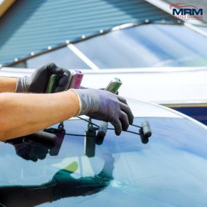 Auto glass crack repair in Bradford.